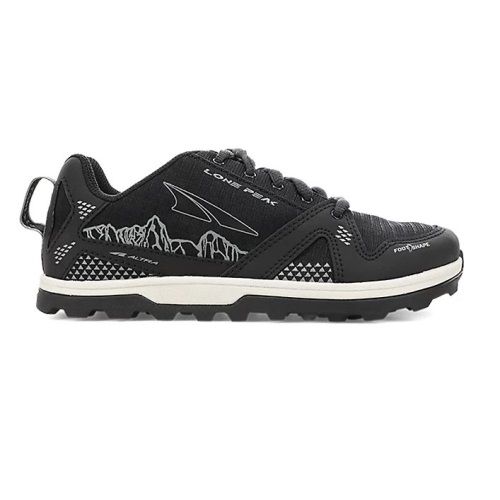 Altra Lone Peak Hardloopschoenen Kinderen Zwart (NL-JGY)